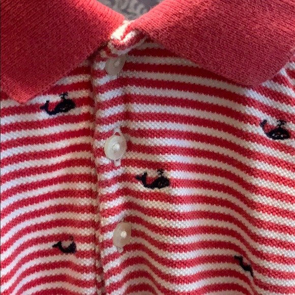 Polo Ralph Lauren Shorts Romper Striped Halter Whale Embroidered - Picture 3 of 9